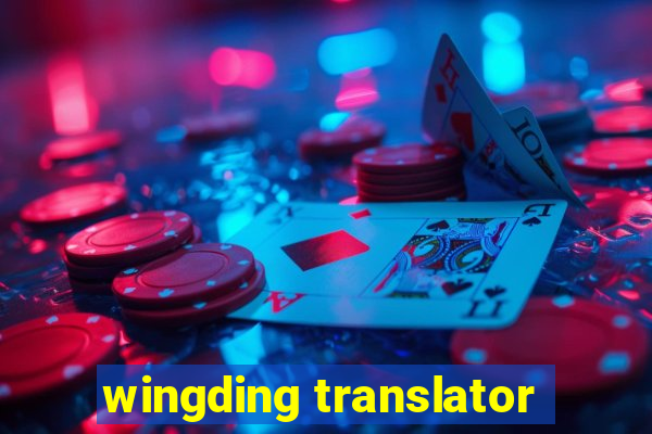 wingding translator